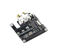 TUOPUONE PCIe vers M.2 HAT avec extension audio I2S pour Raspb Pi, prend en charge le disque SSD du protocole NVMe, prise casque intégrée de 3,5 mm et connecteur RCA, sans pilote