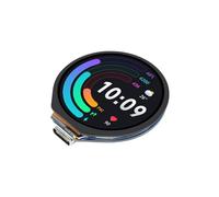 TUOPUONE RP2040 Carte de développement microcontrôleur compatible avec Raspberry Pi avec capteur gyroscope LCD tactile rond de 1,3" et accéléromètre taille compacte