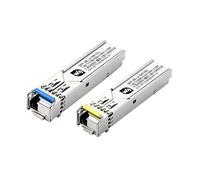 TUOPUONE SFP-GE-LX Émetteur-récepteur optique monomode Gigabit monomode à fibre unique, prend en charge le fonctionnement remplaçable à chaud