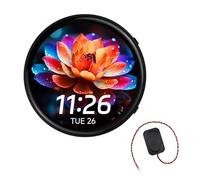 TUOPUONE Tuya T5-E1 Carte de développement ronde AMOLED de 4,4 cm, 466 × 466, interface QSPI, prend en charge la plate-forme de développement cloud Tuya Smart Global AI et plusieurs grands modèles AI