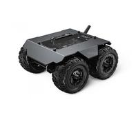 TUOPUONE UGV 6x4 flexible et extensible tout-terrain avec rails d'extension et ordinateur esclave ESP32 6 roues 4WD châssis robot mobile