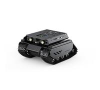 TUOPUONE UGV Beast Robot AI Tout-Terrain Open Source Compatible avec Raspberry Pi 5 Double contrôleur Corps entièrement métallique Vision par Ordinateur avec RPi5, sans Module panoramique/Inclinaison