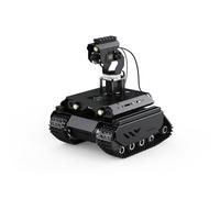 TUOPUONE UGV Beast Robot AI Tout-Terrain Open Source Compatible avec Raspberry Pi 5 Double contrôleur Corps entièrement métallique Vision par Ordinateur avec RPi5 et Module Pan-Tilt
