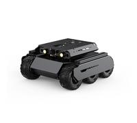 TUOPUONE UGV Rover Open Source Robot 6 roues 4WD AI compatible avec Raspberry Pi 4B/Raspberry Pi 5 Dual Controllers Corps entièrement métallique Vision par ordinateur avec RPi4B, sans module