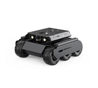 TUOPUONE UGV Rover Robot Open source 6 roues 4WD AI Compatible avec Raspberry Pi 4B / Raspberry Pi 5 Double contrôleurs Corps entièrement métallique Vision par ordinateur sans RPi4B ni module Pan-Tilt