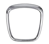 Tuoservo Emblème de couverture de garniture de volant de voiture pour Audi A4 B6 B7 B8 A6 C6 A5