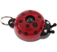 Tuoservo Répulsif à ultrasons pour animaux domestiques et chats, pour les tiques, puces, poux et moustiques en forme de coccinelle Rouge