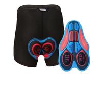 TUOYDJA Cuissard,Cycliste Short de Cyclisme à Coussin de Gel 20D, sous-vêtements antichocs for vélo de Route, VTT, Cyclisme entièrement Respirant for Hommes(C,L)