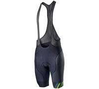 TUOYDJA Cuissard,Cycliste Short de Cyclisme Respirant avec Coussin de Gel 19D, Short de vélo Antichoc, VTT, vélo de Route, Short à Bretelles for Hommes(5,L)