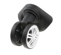 TUOYDJA Roue Valise Universelle,Roue de Valise Universelle 2 pièces A19 Valise Bagages Double roulettes roulettes de Remplacement for boîtier de Chariot Noir-Installation Facile
