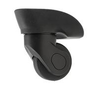 TUOYDJA Roue Valise Universelle,Roue de Valise Universelle 4 Pièces Valise Bagage Mute Roues roulettes de Remplacement for Chariot Noir - Installation Facile