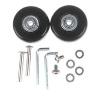 TUOYDJA Roue Valise Universelle,Roue de Valise Universelle OD 40-54mm Valise à Bagages Roues de Remplacement Kit de réparation essieux Deluxe(D)