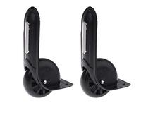 TUOYDJA Roue Valise Universelle,Roue de Valise Universelle Support de Remplacement Valise à Bagages 97mm Roue d'angle for Tous Les Sacs 1 Paire