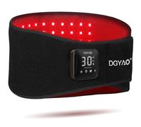 TUOYR Ceinture de thérapie à lumière rouge sans fil pour soulager les douleurs dorsales et la thérapie par la lumière infrarouge portable pour la taille, le bas du dos, les épaules, les cuisses et les