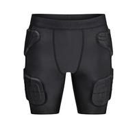 TUOYR Maillot de compression rembourré pour garçons - Protection de poitrine côtelée pour enfants - Pour football, équitation, paintball, rugby, cyclisme, hockey - Taille YXL (tour de taille : 71-76