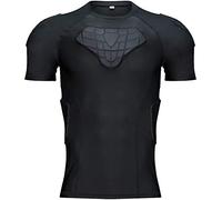TUOYR Rembourré Chemise Compression Sports De Protection T-Shirt Côtes Poitrine Protecteur Hommes Sports Shock Rash Garde Football Paintball Baseball Équipement De Protection