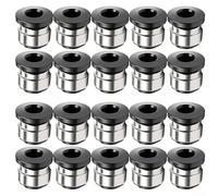 Tuozhu Lot de 20 connecteurs de tube d'alimentation en PTFE pour imprimantes 3D X1/P1/P1S/X1C/X1E 4 mm résistant à l'usure et anti-âge
