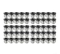 Tuozhu Lot de 50 connecteurs de tube d'alimentation en PTFE pour imprimantes 3D X1/P1/P1S/X1C/X1E 4 mm résistant à l'usure et anti-âge
