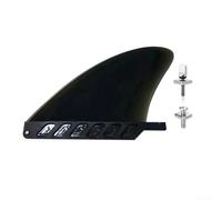 TUP Gouvernail de queue conçu spécifiquement pour les planches de surf, sans découpe ni perçage nécessaires (noir)