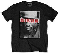 Tupac 'All Eyez on Me' (Black) T-Shirt (Medium)