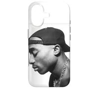 Tupac Profil Blanc Coque pour iPhone 17