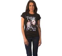 Tupac Shakur - "All Eyez On Me" T-shirt pour femme RO4925 (34 FR) (Noir)