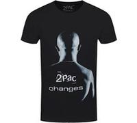 Tupac T-Shirt Changes Homme Noir - Taille L Noir G
