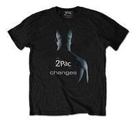 Tupac - T-Shirt # M Unisex Black # Changes [Import]