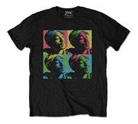 Tupac - T-Shirt # S Black Unisex # Pop Art [Import]