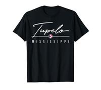 Tupelo, Mississippi (Mississippi) T-Shirt Graphique avec Valeur