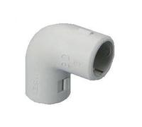 tupersa accessoires pvc - Coude inspecciónable 90 ° PVC diamètre 16 Gris