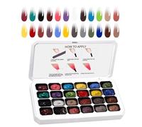 Tupf-Gel à ongles de couleur - 24 couleurs - Kit d'outils pour débutants - Pour débutants, utilisation à la maison, salon, fêtes, anniversaires, de , modélisation et