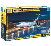 Tupolev Tu-154 Avion Russe 1:144 Kit De Modèle En Plastique ZVEZDA
