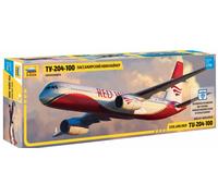 Tupolev TU-204-100 Civil Airliner 1:144 Plastique Model Kit Zvezda