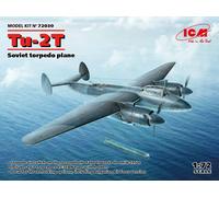 TUPOLEV Tu-2T Soviet Torpedo Plane - ICM 1/72 PLASTIC KIT