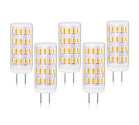 Tupolife GY6.35 LED Dimmable Ampoules 12v 3w Blanc Chaud 3000k, Remplace 30w-35w GY6.35 Broches Ampoules Halogène, 350lm AC/DC 12-24v, 5 Pièces