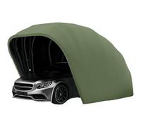 TUPOSTAR Abri Voiture Toutes Saisons RéSistant Aux IntempéRies, Auvent De Garage Pliable Et Mobile pour Voiture, Abri Voiture Semi-Automatique Anti-IntempéRies,01,6 * 2.5m