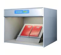 TUPOSTAR Armoire De Correspondance des Couleurs, Armoire D'éValuation des Couleurs à 6 Sources Lumineuses, avec Panneau De Commande, pour Textiles ImpriméS, Quincaillerie,Six Light Sources