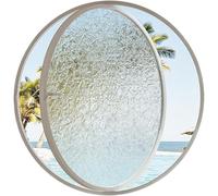 TUPOSTAR FenêTre Ronde en Alliage D'Aluminium avec Verre Trempé, Hublot DéCoratif pour Cuisine, Dortoir, Chambre, Hublot Rond éLéGant, pour La Maison,A2,80cm