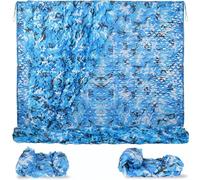 TUPOSTAR Filet De Camouflage, BâChe Camouflage en Rouleau, Filets en Maille en Rouleau, Pare-Soleil en BâChe Camouflage, pour Abri De Chasse, Anniversaire, FêTe à ThèMe,01,4x4m
