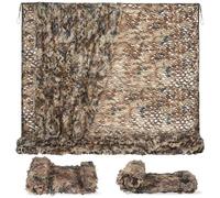 TUPOSTAR Filet De Camouflage, BâChe Camouflage en Rouleau, Filets en Maille en Rouleau, Pare-Soleil en BâChe Camouflage, pour Abri De Chasse, Anniversaire, FêTe à ThèMe,06,8x12m
