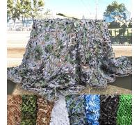 TUPOSTAR Filet De Camouflage, Filet De Camouflage LéGer, Rouleau De Camouflage, Filet De Camouflage Pliable pour Parasol, pour Jardin, Militaire, Chasse, FêTe, DéCoration,06,10x18m