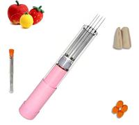 TUPOSTAR Kit De Machine à Feutrer éLectrique à Aiguille, Outil éLectrique pour Feutrage De Laine, Changement D'Aiguille Facile, pour La Peinture sur Laine à Faire Soi-MêMe,Rose