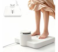 TUPOSTAR SéChoir Corporel Complet AprèS La Douche, SèChe-Cheveux Chauffant avec Capteur TempéRature, pour Salle De Bain, HôTel, Maison, Salle De Sport, Piscine,Blanc