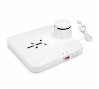 TUPOSTAR SéChoir Corporel Complet AprèS La Douche, SéChoir à Air Pulsé sur Pied 15 000 TR/Min, 2 Vitesses : Air Chaud Et Froid, pour Salle De Bain, Maison Et HôTel,Blanc