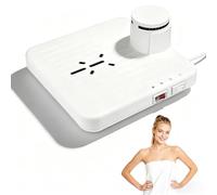 TUPOSTAR SéChoir Corporel Complet AprèS La Douche, SéChoir à Air Pulsé SurPied avec Capteur Marche/ArrêT, SéChoir Corporel éLectrique Mains Libres, pour Salle De Bain, Maison,Blanc
