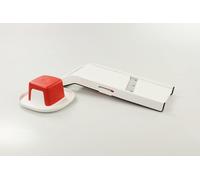 TUPPERWARE 2ème CHOIX Chef Mando-Junior blanc-rouge Râpe Mandolino Küchenstar