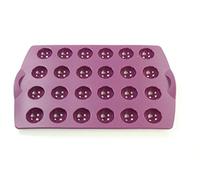 TUPPERWARE 32286 Moule en silicone pour cake pops en forme de mini boules Violet