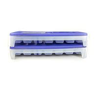 Tupperware A44 Cool Cubes Pourpre Blanc 2X 30834