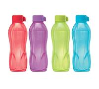 Tupperware Aqua Safe ECO Sports Lot de 4 bouteilles d'eau 500 ml